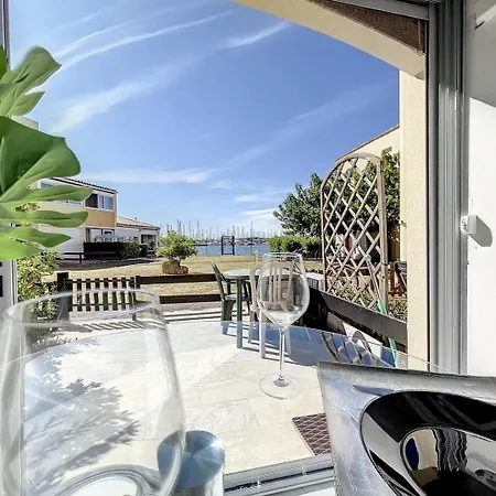 Studio Prestige Avec Terrase, Ile Des Pecheurs, Vue Port Agde Exterior photo