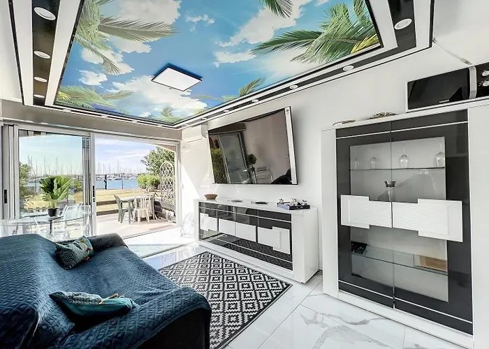 Studio Prestige Avec Terrasse, Ile Des Pecheurs, Vue Port